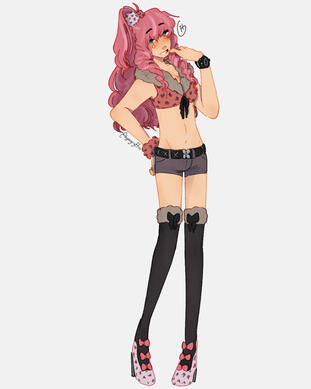 Clover Field from the Zero Escape Series (full-body)